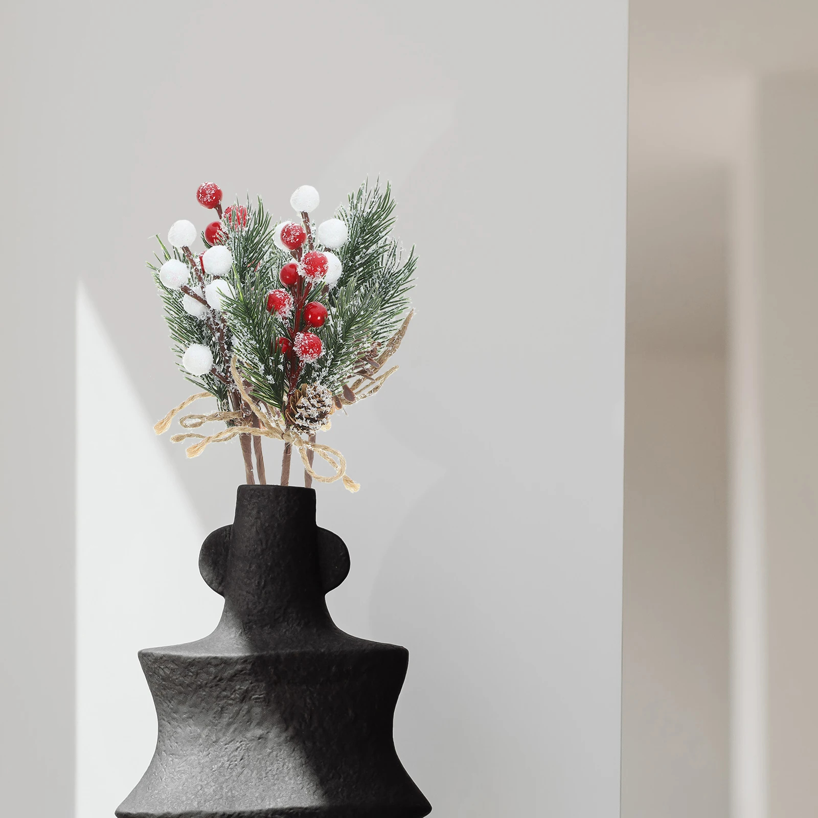 12Pcs Berry Pine Cone Decor Artificial Christmas Plant for Creative DIY Home Holiday Decoration Wreath Craft Projects
12Pcs Berry Pine Cone Decor Artificial Christmas Plant for Creative DIY Home Holiday Decoration Wreath Craft Projects