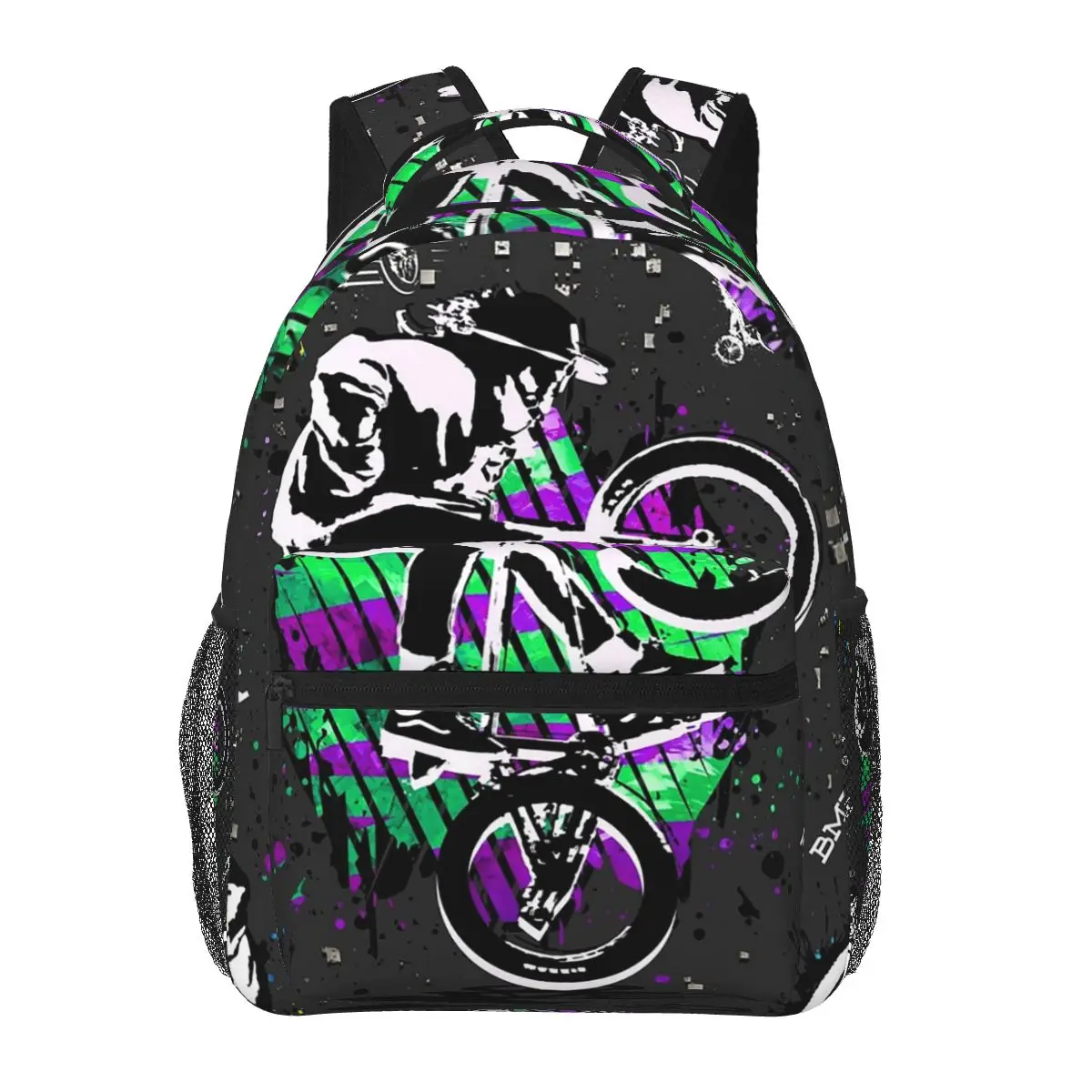 Bmx Apparel Bmx Freestyle Backpacks Boys Girls Bookbag Students School Bags Cartoon Laptop Rucksack Shoulder Bag Large Capacity
Bmx Apparel Bmx Freestyle Backpacks Boys Girls Bookbag Students School Bags Cartoon Laptop Rucksack Shoulder Bag Large Capacity