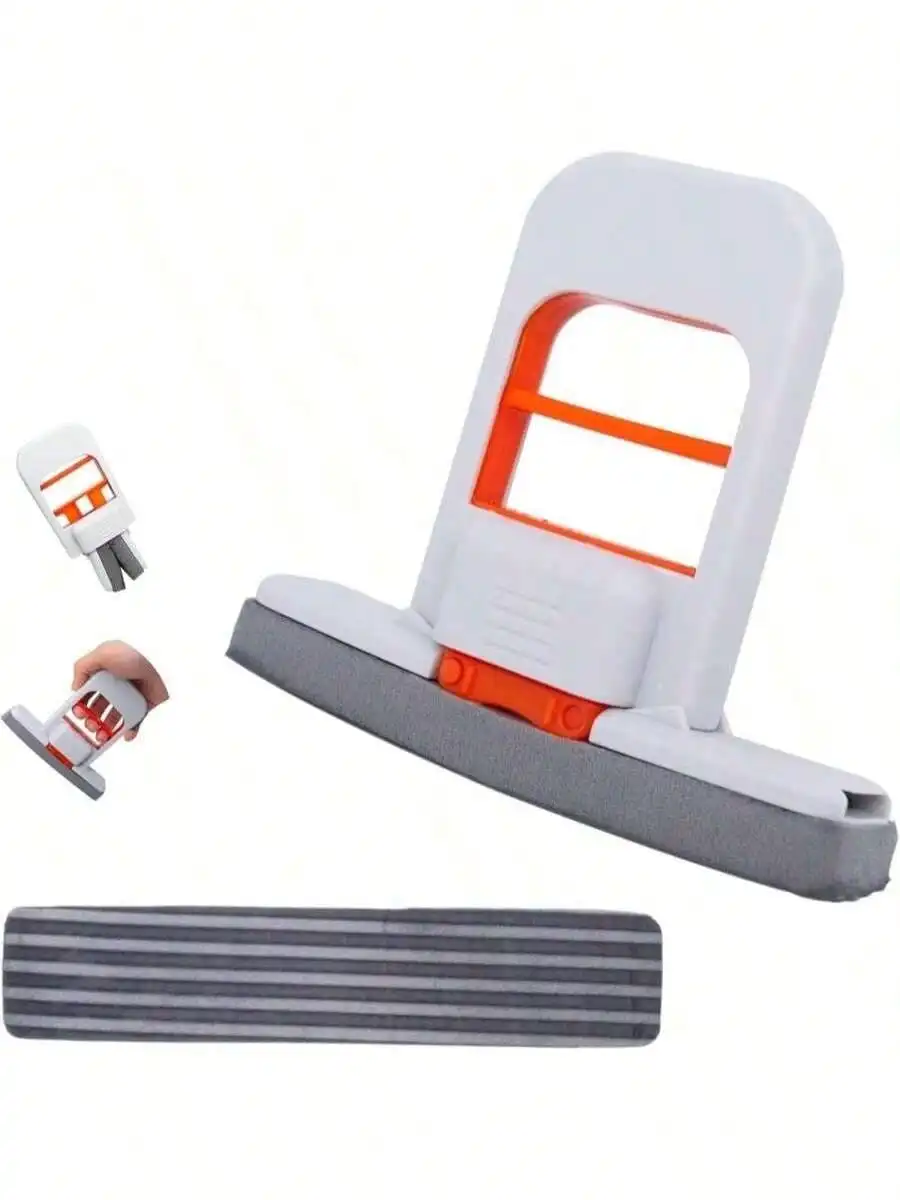 Мини-складная швабра с губкой, портативная швабра для влажной и сухой уборки с функцией самоотжима, швабра для ленивой уборки без ручной стирки для ванной, кухни, рабочего стола, стекла
Мини-складная швабра с губкой, портативная швабра для влажной и сухой уборки с функцией самоотжима, швабра для ленивой уборки без ручной стирки для ванной, кухни, рабочего стола, стекла