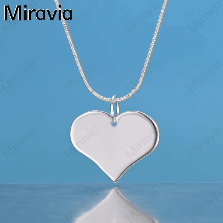 Miravia 925 Sterling Silver Polished Heart Pendant Necklace, Exquisite And Cute Wedding Party Jewelry For Women.
Miravia 925 Sterling Silver Polished Heart Pendant Necklace, Exquisite And Cute Wedding Party Jewelry For Women.