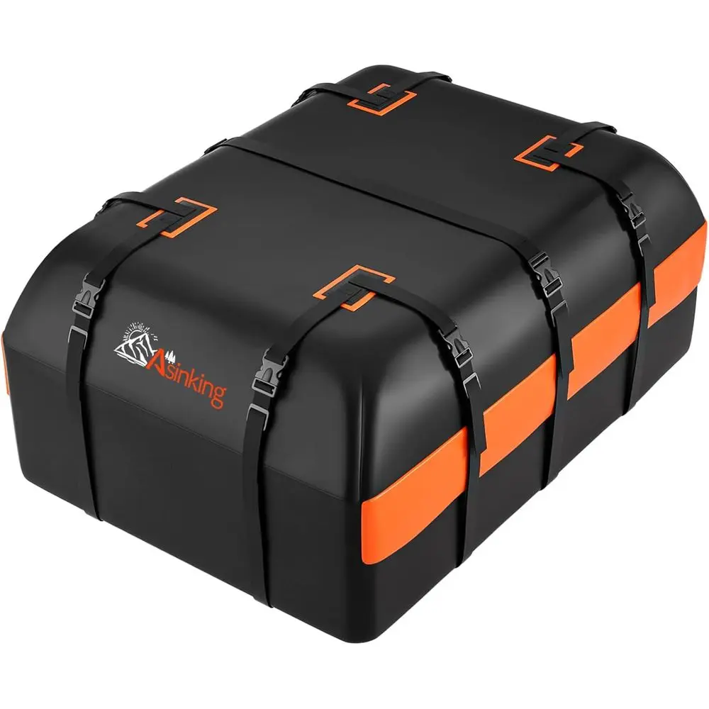 Car Rootop Cargo Carrier Bag, 21 Cueet 100% Waterproo Heavy Duty 840D Car Roo Bag or All Vehicle with/Without Racks - Anti-Slip
Car Rootop Cargo Carrier Bag, 21 Cueet 100% Waterproo Heavy Duty 840D Car Roo Bag or All Vehicle with/Without Racks - Anti-Slip