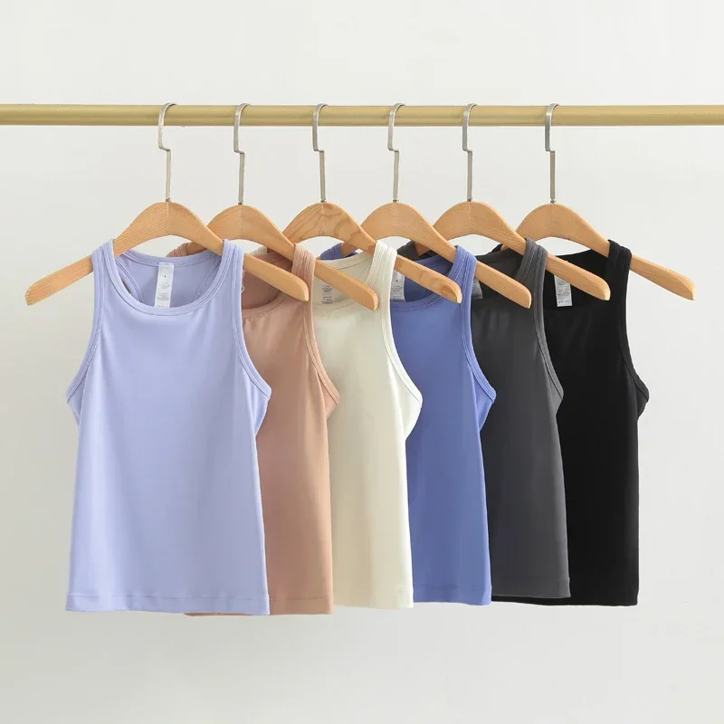 Dupe Women's Waist-Length Racerback Tank Top Buttery-soft Four-way Stretch Tight Fit Yoga Shirts Summer Breathable Sports Vest
Dupe Women's Waist-Length Racerback Tank Top Buttery-soft Four-way Stretch Tight Fit Yoga Shirts Summer Breathable Sports Vest