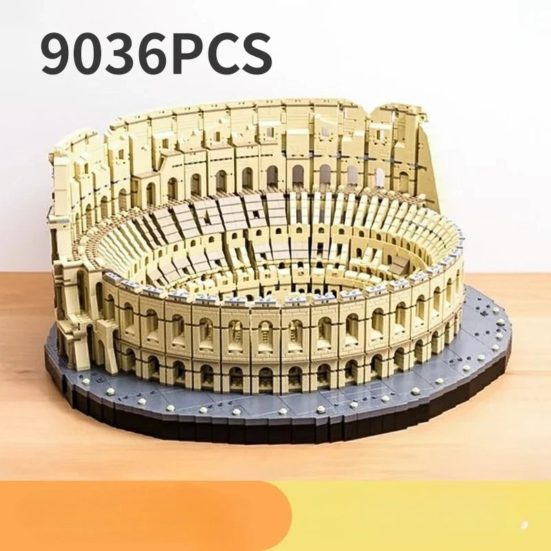 9036Pcs 86000 10276 Movie Series Architecture City The Italy Roman Colosseum Model Building Blocks Bricks Kids Toys
9036Pcs 86000 10276 Movie Series Architecture City The Italy Roman Colosseum Model Building Blocks Bricks Kids Toys