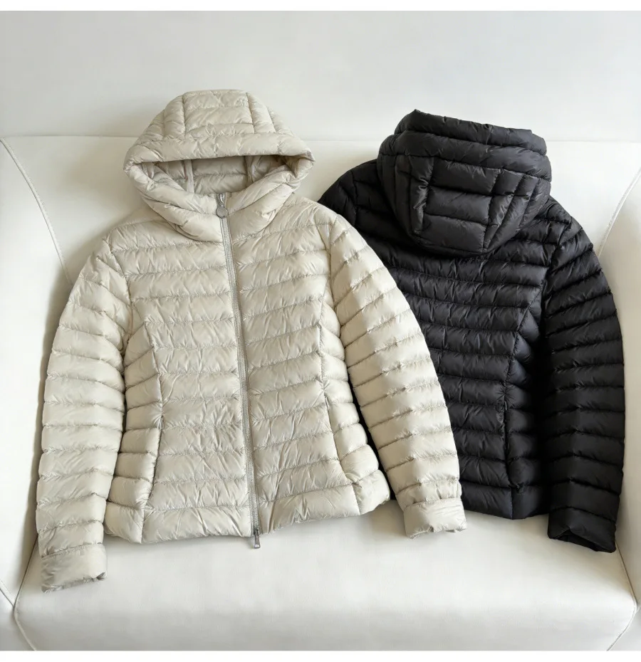 Легкий теплый пуховик с капюшоном, 90% утиный пух, осенне-весенняя модная женская куртка, зимний приталенный пуховик
Легкий теплый пуховик с капюшоном, 90% утиный пух, осенне-весенняя модная женская куртка, зимний приталенный пуховик