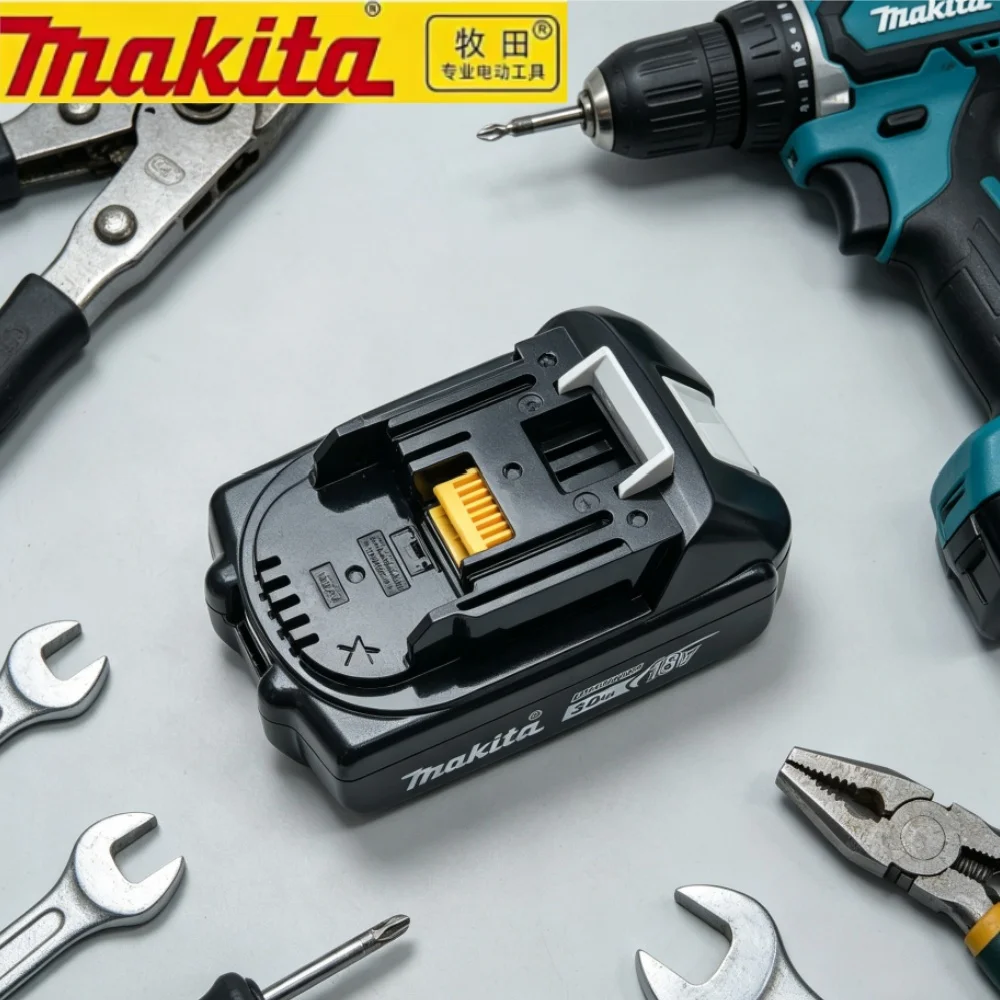 Makita Original 18V 3Ah Rechargeable Battery 3000mAh Power Tool Compatible with BL1830 BL1840 BL1850 BL1860B
Makita Original 18V 3Ah Rechargeable Battery 3000mAh Power Tool Compatible with BL1830 BL1840 BL1850 BL1860B