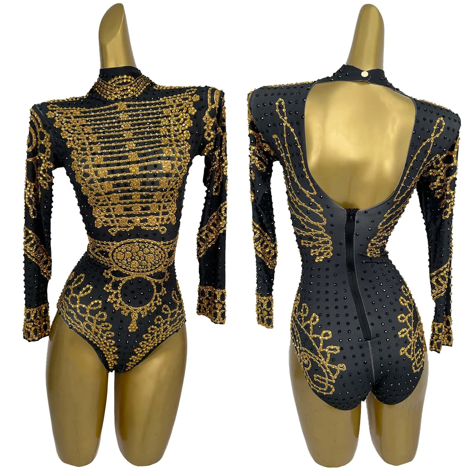 Sparkly Rhinestone Stage Performance Costume Spandex Stretchy Bodysuit Women Sexy Nightclub Bar Party Dancer Show Outfit Napolun
Sparkly Rhinestone Stage Performance Costume Spandex Stretchy Bodysuit Women Sexy Nightclub Bar Party Dancer Show Outfit Napolun