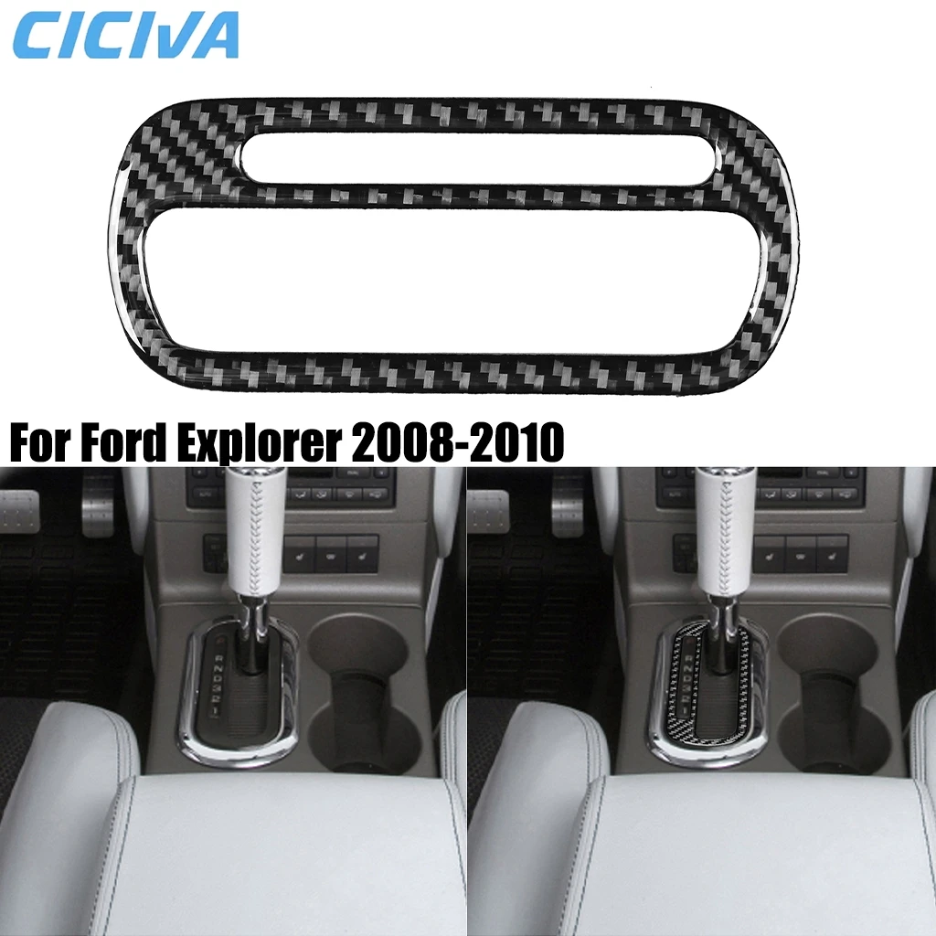 For Ford Explorer 2008-2010 Carbon Fiber Center Console Gear Shift Panel Decorative Interior Car Accessories Cover Stickers Trim
For Ford Explorer 2008-2010 Carbon Fiber Center Console Gear Shift Panel Decorative Interior Car Accessories Cover Stickers Trim