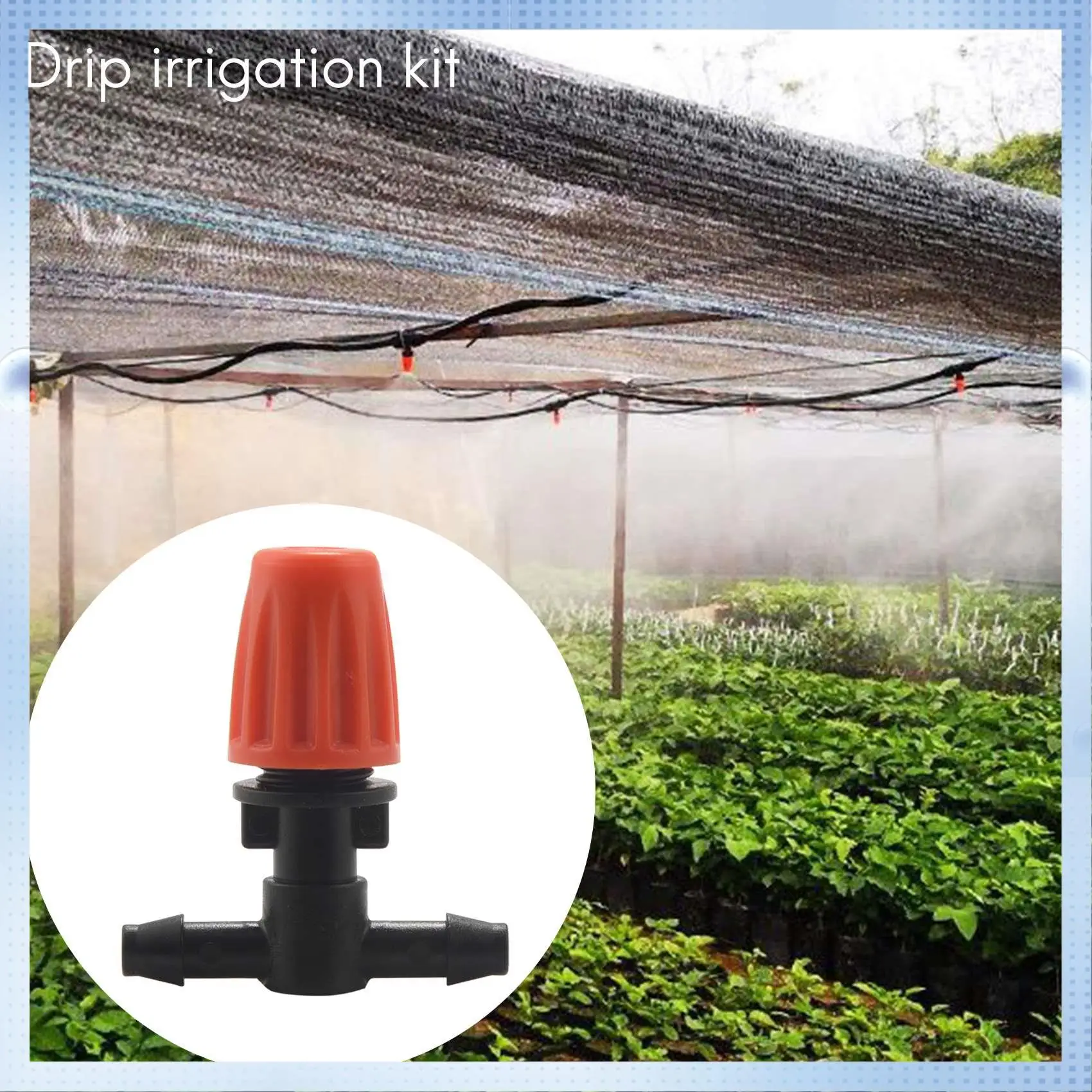 AD-50 Pcs Three-Way Atomizing Nozzle, Adjustable Mist Nozzles, Drip Irrigation Emitters, Greenhouse Watering System
AD-50 Pcs Three-Way Atomizing Nozzle, Adjustable Mist Nozzles, Drip Irrigation Emitters, Greenhouse Watering System
