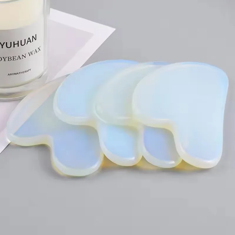 Opal Gua Sha Massager Gouache Scraper Healing Stone Neck Guasha Board Face Lifting Anti-aging Skin Care Tools
Opal Gua Sha Massager Gouache Scraper Healing Stone Neck Guasha Board Face Lifting Anti-aging Skin Care Tools