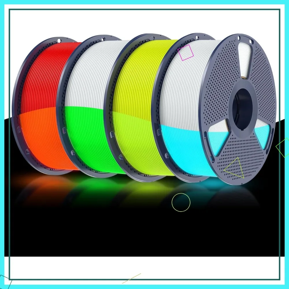 Glow in Dark PLA 3D Printer Filament 1.75mm, 4kg Bundle, Luminous, +/-0.02mm Accuracy
Glow in Dark PLA 3D Printer Filament 1.75mm, 4kg Bundle, Luminous, +/-0.02mm Accuracy