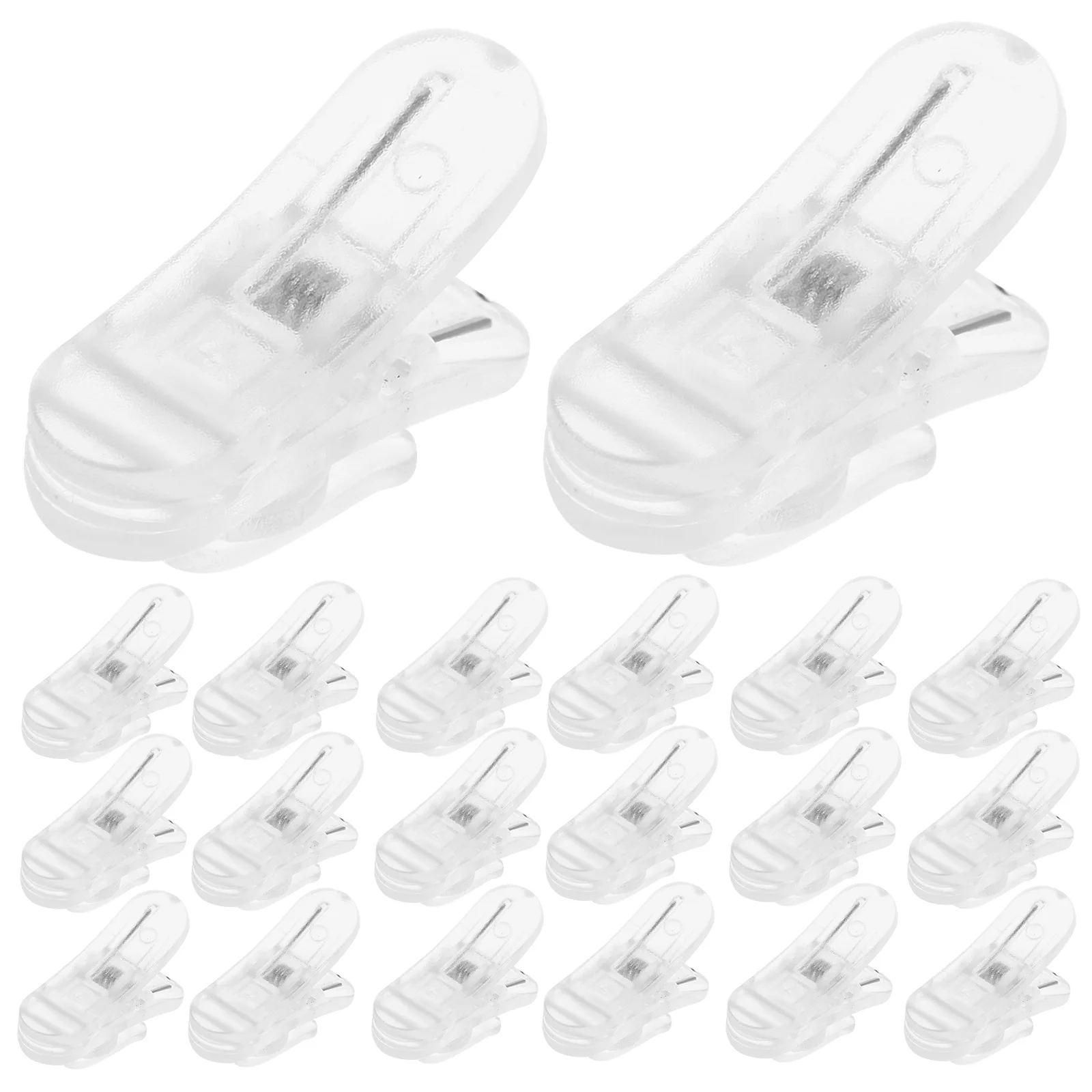 50Pcs Universal Lapel Mic Clip On Shirt Collar Microphone Holder Durable Lavalier Mic Accessory For Headset Wire Organizer
50Pcs Universal Lapel Mic Clip On Shirt Collar Microphone Holder Durable Lavalier Mic Accessory For Headset Wire Organizer