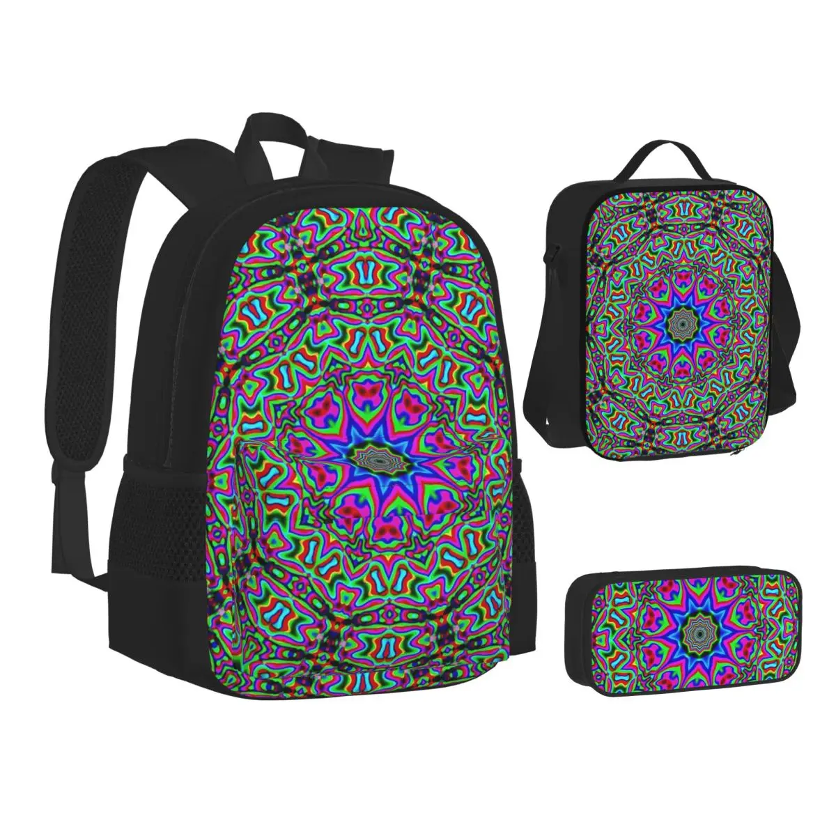 LSD Psychedelic Ideas Backpacks Boys Girls Bookbag School Bags Kids Rucksack Lunch Bag Pen Bag Three-Piece Set
LSD Psychedelic Ideas Backpacks Boys Girls Bookbag School Bags Kids Rucksack Lunch Bag Pen Bag Three-Piece Set