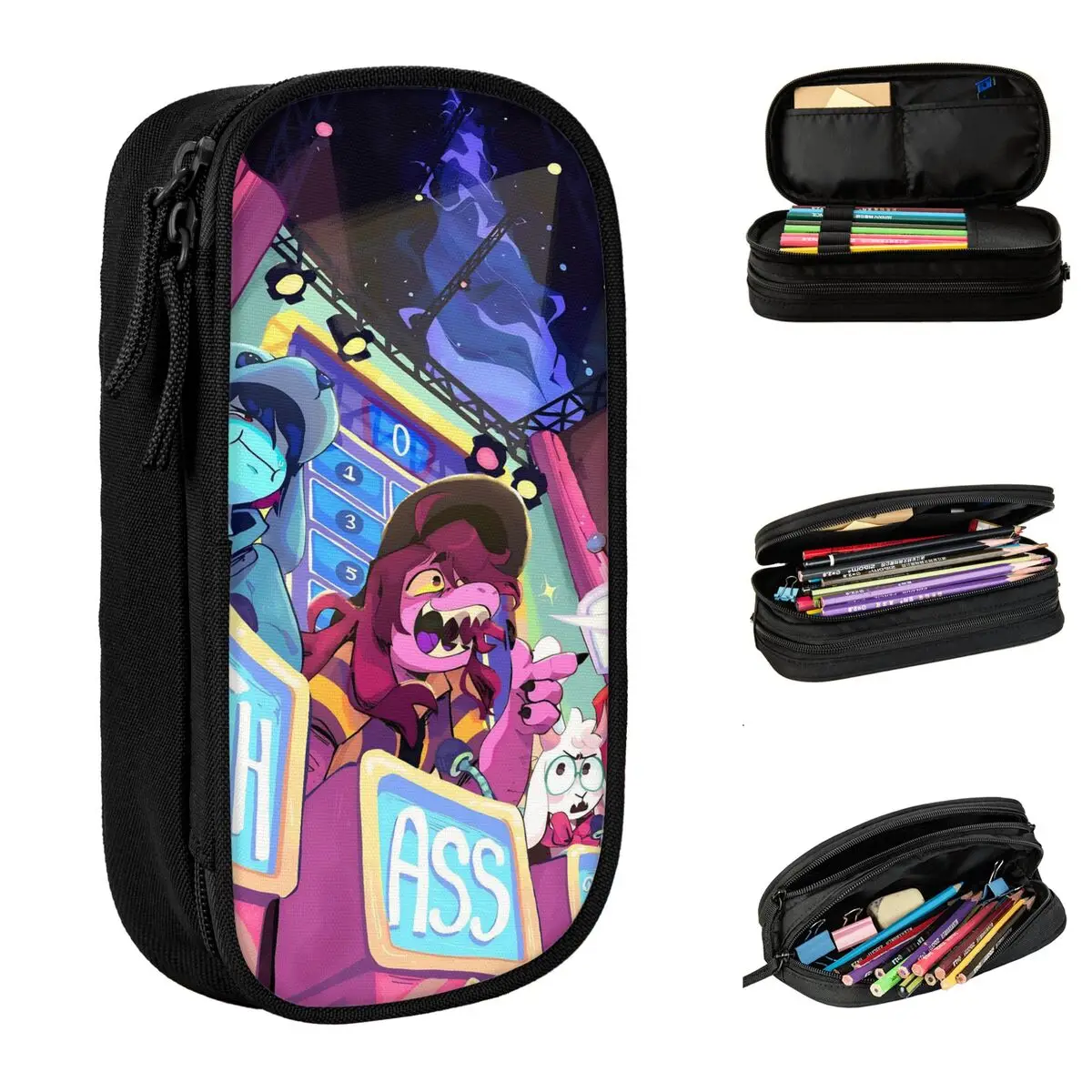 Deltarune Kris Susie Ralsei Tenna Pencil Case Classic Pen Box Bag Student Large Storage Students School Gifts Pencilcases
Deltarune Kris Susie Ralsei Tenna Pencil Case Classic Pen Box Bag Student Large Storage Students School Gifts Pencilcases