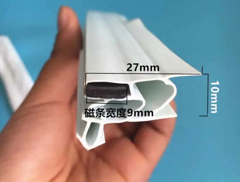 Refrigerator special magnet sealing strip 2m PVC rubber refrigerator door sealing strip
Refrigerator special magnet sealing strip 2m PVC rubber refrigerator door sealing strip