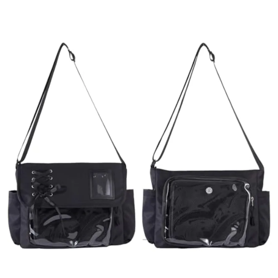 kawaii ita bag crossbodymessenger bag pin display bag Japanese itabag cute shoulder tote bag anime pin purse nylon
kawaii ita bag crossbodymessenger bag pin display bag Japanese itabag cute shoulder tote bag anime pin purse nylon