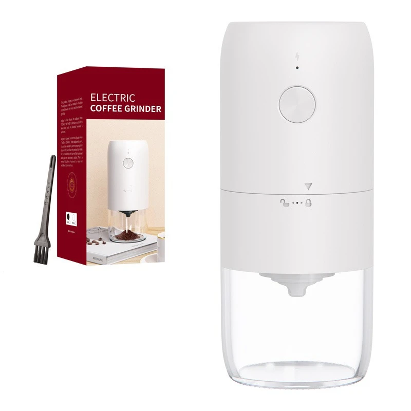USB Rechargeable Electric Burr Coffee Grinder 25 Gears Burr Mill Coffee Bean Grinder High-Power Coffee Grinder Home Appliance
USB Rechargeable Electric Burr Coffee Grinder 25 Gears Burr Mill Coffee Bean Grinder High-Power Coffee Grinder Home Appliance