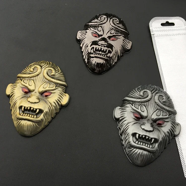 3D металлическая наклейка «Monkey King», эмблема передней решетки автомобиля, боковая наклейка на кузов для Citroen Honda Nissan Volvo Citroen BMW Jaguar KIA
3D металлическая наклейка «Monkey King», эмблема передней решетки автомобиля, боковая наклейка на кузов для Citroen Honda Nissan Volvo Citroen BMW Jaguar KIA