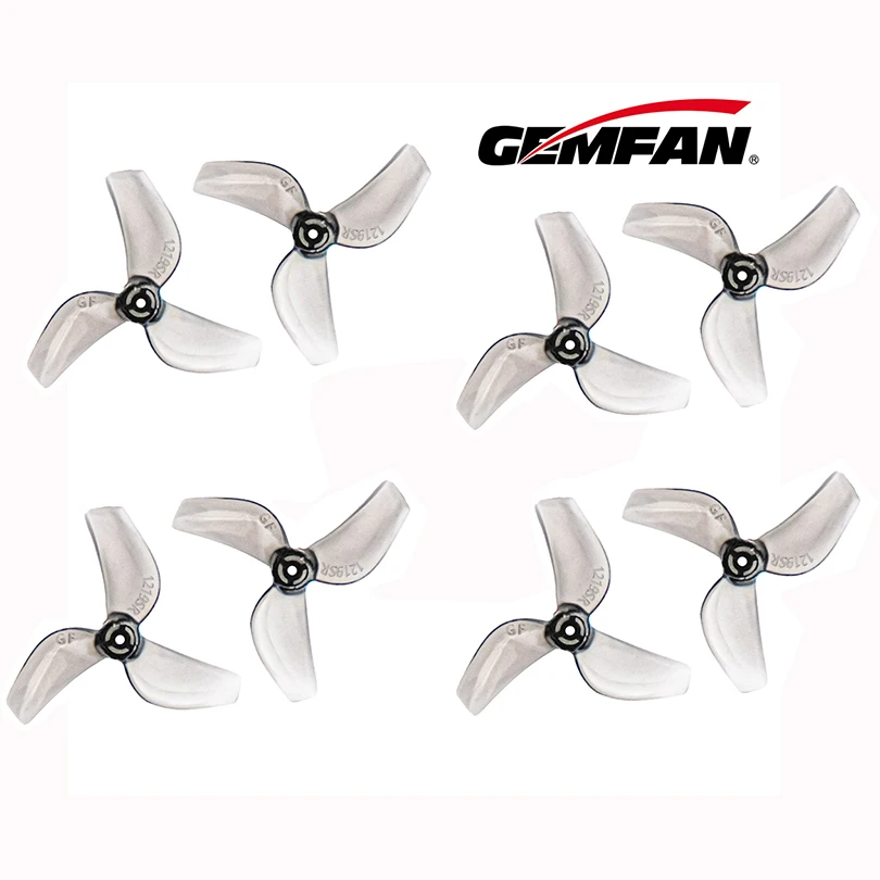 24Pairs(24CW+24CCW) Gemfan 1219S 31mm 3-Blades Ultra-lightweight Propeller for FPV Tinywhoop Micro Drone 0702 29000KV DIY Par
24Pairs(24CW+24CCW) Gemfan 1219S 31mm 3-Blades Ultra-lightweight Propeller for FPV Tinywhoop Micro Drone 0702 29000KV DIY Par