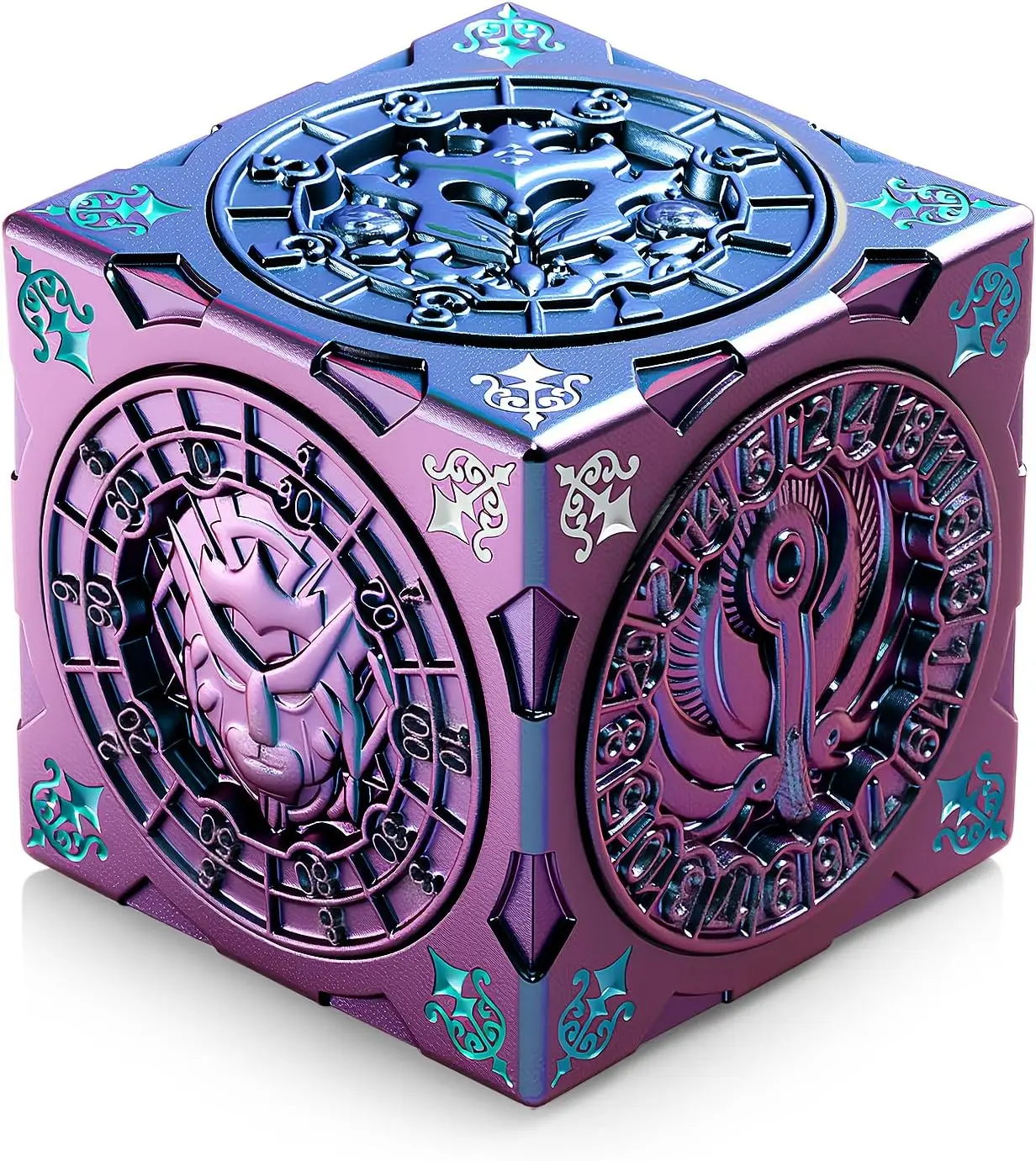 Металлические кубики для D&D с меняющим цвет дизайном и изображениями монстров — премиальный спиннер для настольных ролевых игр
Металлические кубики для D&D с меняющим цвет дизайном и изображениями монстров — премиальный спиннер для настольных ролевых игр