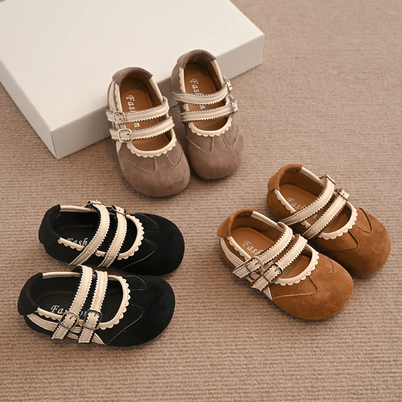 New Girl Shoe 2025 Fashion Versatile Comfort Child Sandals Soft Soled Anti Slip Princess Shoes Exquisite Flat Retro Leather Shoe
New Girl Shoe 2025 Fashion Versatile Comfort Child Sandals Soft Soled Anti Slip Princess Shoes Exquisite Flat Retro Leather Shoe