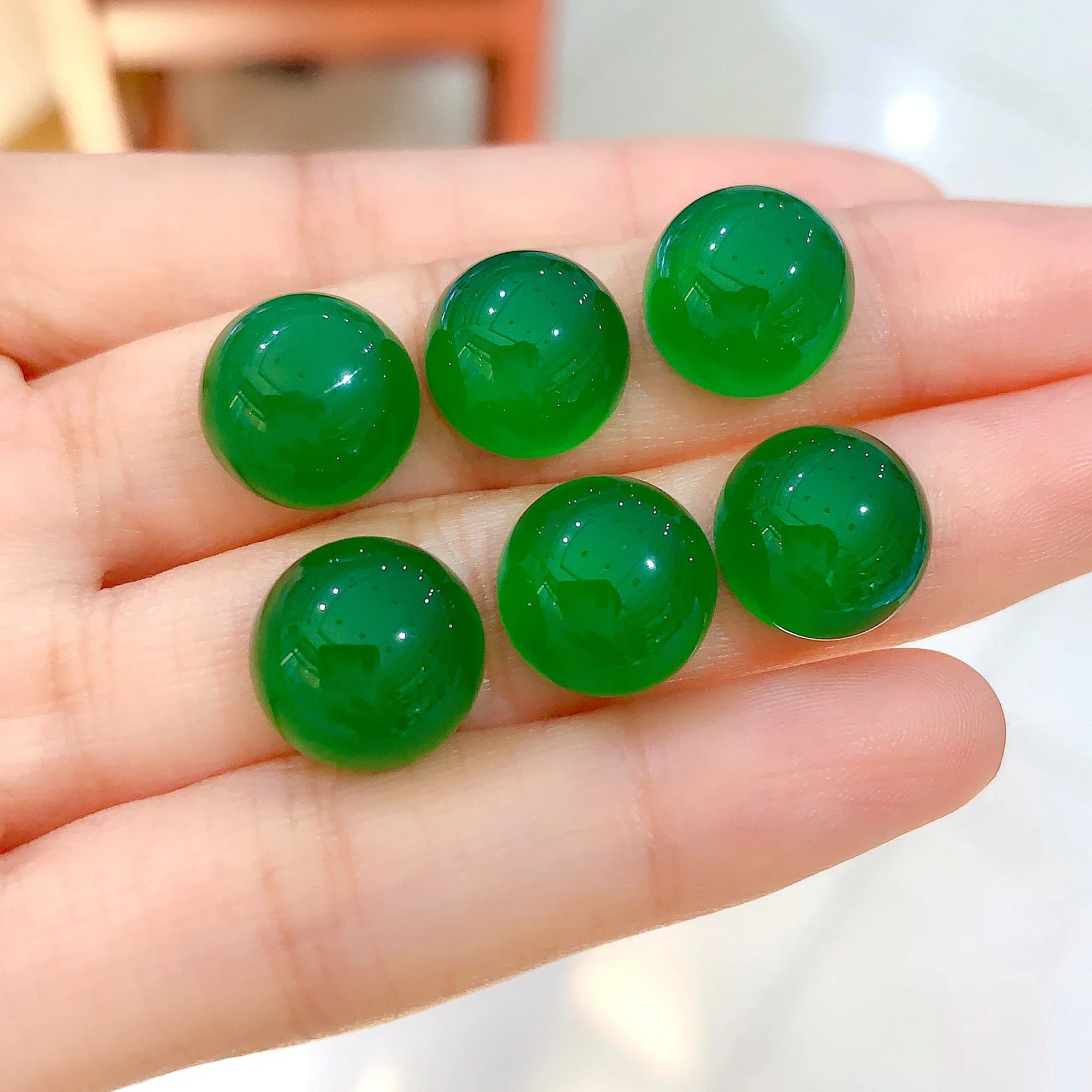12mm Cabochon Round Chalcedony Loose Gemstone 100% Natural Green Chancedony Gemstone for Ring Pendant Earrings Making
12mm Cabochon Round Chalcedony Loose Gemstone 100% Natural Green Chancedony Gemstone for Ring Pendant Earrings Making
