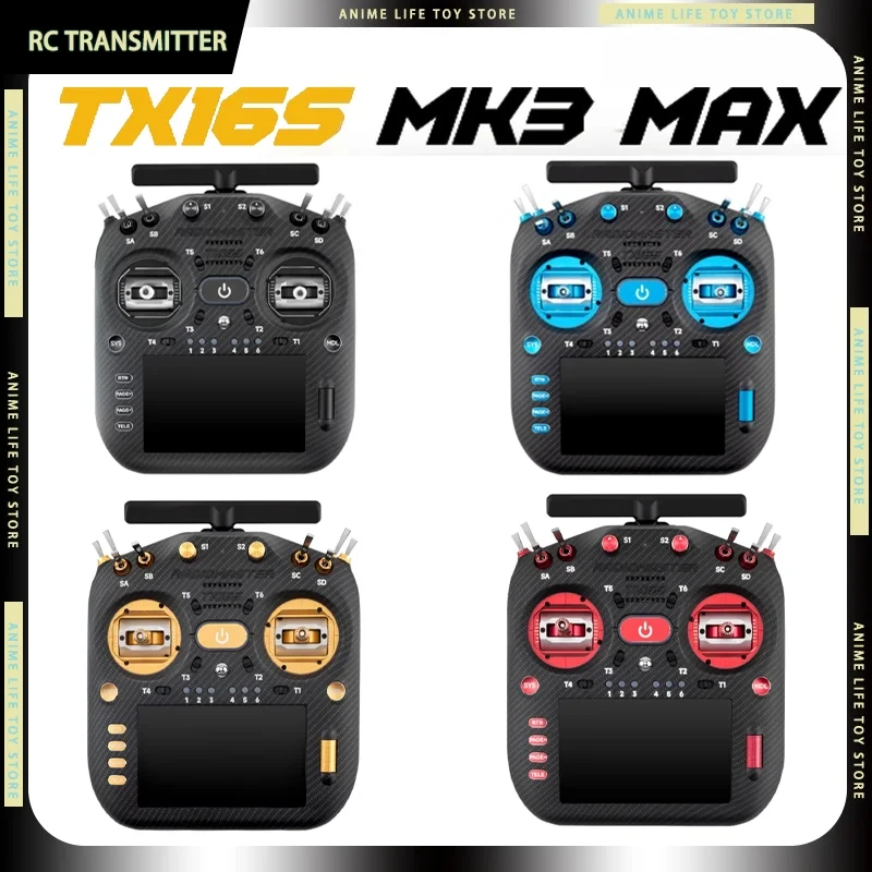 Радиопередатчик TX16S MK3 MAX RC, подвес с датчиками Холла CNC AG02, встроенный 4 ГБ JR Bay, модуль ELRS X-Band, оптимален для радиоуправляемых FPV-дронов
Радиопередатчик TX16S MK3 MAX RC, подвес с датчиками Холла CNC AG02, встроенный 4 ГБ JR Bay, модуль ELRS X-Band, оптимален для радиоуправляемых FPV-дронов