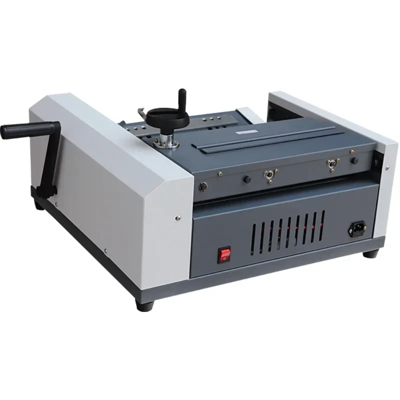 Adhesive binding machine, automatic A4 desktop hot melt binding machine, office desktop tender document 380 adhesive paper
Adhesive binding machine, automatic A4 desktop hot melt binding machine, office desktop tender document 380 adhesive paper