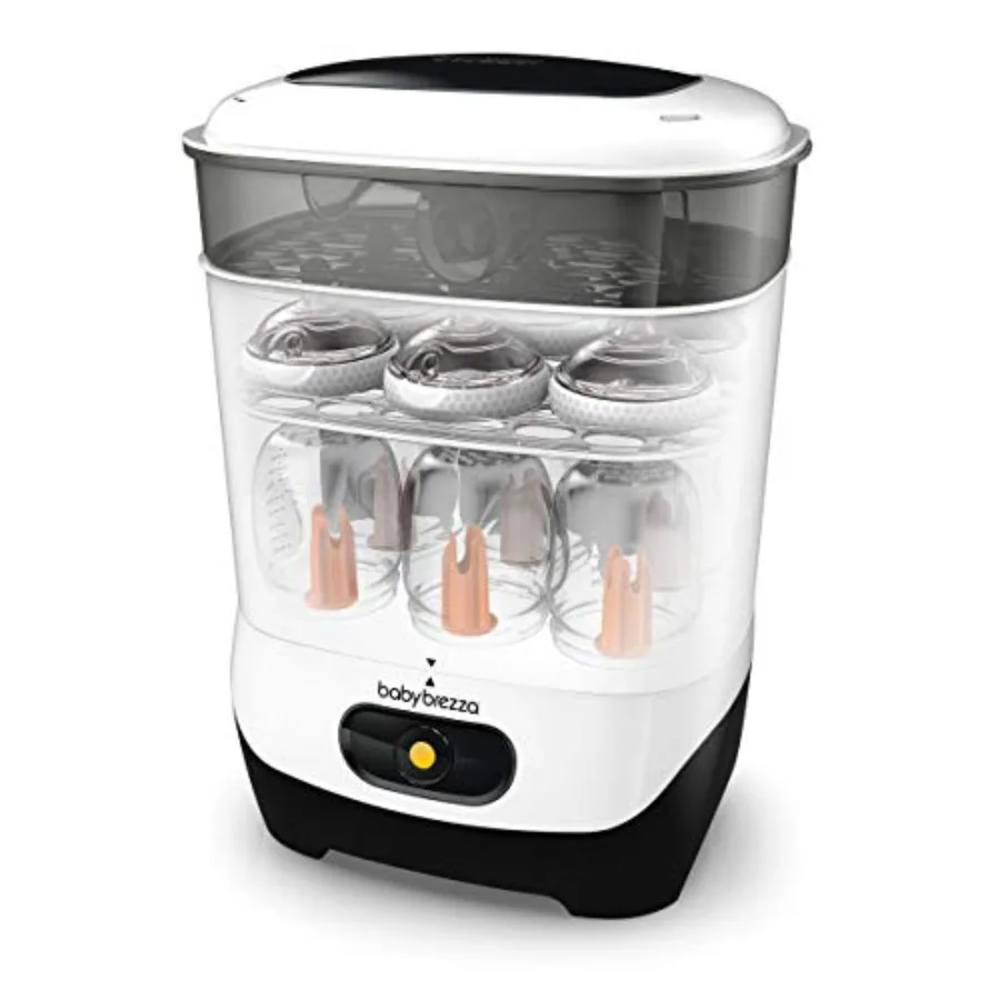 Baby Brezza 4 in 1 Baby Bottle Sterilizer Machine Largest Capacity Electric Steam Sterilization Pacifiers Breast Pump Parts + U
Baby Brezza 4 in 1 Baby Bottle Sterilizer Machine Largest Capacity Electric Steam Sterilization Pacifiers Breast Pump Parts + U