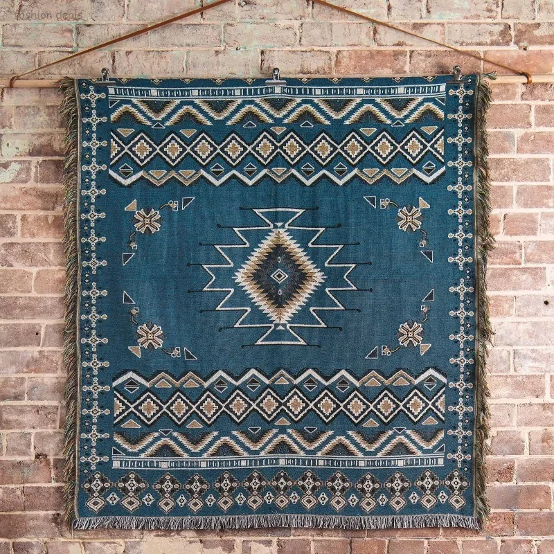 Retro Geometric Pattern Anti-slip Sofa Cover Blanket All-season Universal Couch Throw with Tassel for Living Room Picnic Blanket
Retro Geometric Pattern Anti-slip Sofa Cover Blanket All-season Universal Couch Throw with Tassel for Living Room Picnic Blanket