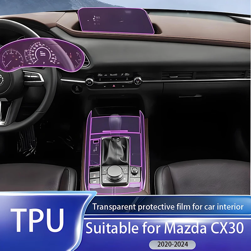 Fit for Mazda CX30 2020-2024 TPU Transparent Anti-Scratch Waterproof Interior Dash Nav Door Panel Console Protective Film Full S
Fit for Mazda CX30 2020-2024 TPU Transparent Anti-Scratch Waterproof Interior Dash Nav Door Panel Console Protective Film Full S