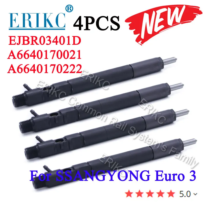 4pc Diesel EJBR03401D A6640170021 6640170021 A6640170222 New injector 6640170222 For SSANGYONG Actyon Kyron Euro 3
4pc Diesel EJBR03401D A6640170021 6640170021 A6640170222 New injector 6640170222 For SSANGYONG Actyon Kyron Euro 3
