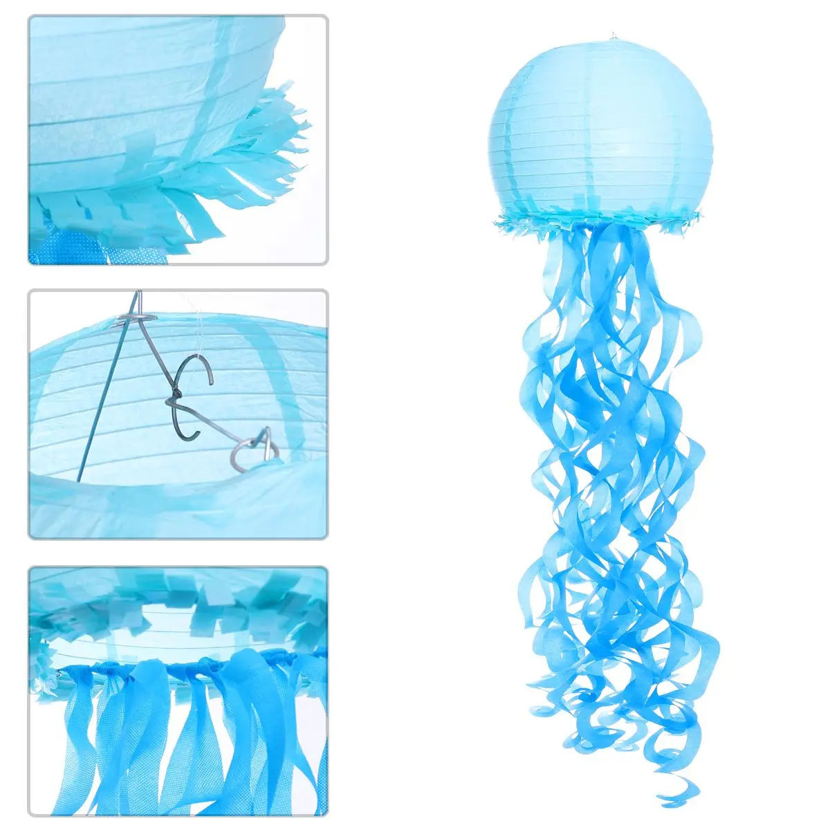 Jellyfish Lantern Decorative Hanging Paper Lanterns for Festival Party Birthday Ocean Theme DIY Unique Bright Foldable
Jellyfish Lantern Decorative Hanging Paper Lanterns for Festival Party Birthday Ocean Theme DIY Unique Bright Foldable
