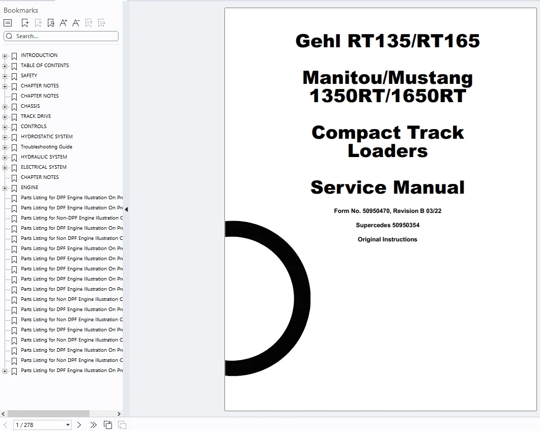 AutoDVD Manitou Skid-Steer Loader R RT Series Service Manual, Operator Manuals, Part Manual Update 2024
AutoDVD Manitou Skid-Steer Loader R RT Series Service Manual, Operator Manuals, Part Manual Update 2024