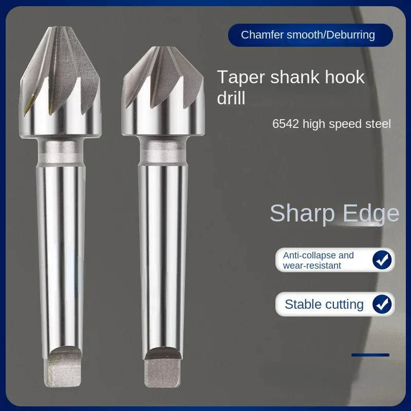 Taper shank countersink chamfer drill 60/90/120 degree chamfering cutter multi-edge cone reamer chamfer
Taper shank countersink chamfer drill 60/90/120 degree chamfering cutter multi-edge cone reamer chamfer