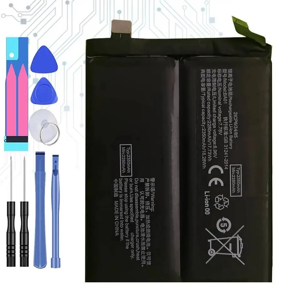 High Compatibility BA01 Mobile Phone Battery 2350Mah For Vivo Iqoo 11S Reliable Power Supply
High Compatibility BA01 Mobile Phone Battery 2350Mah For Vivo Iqoo 11S Reliable Power Supply