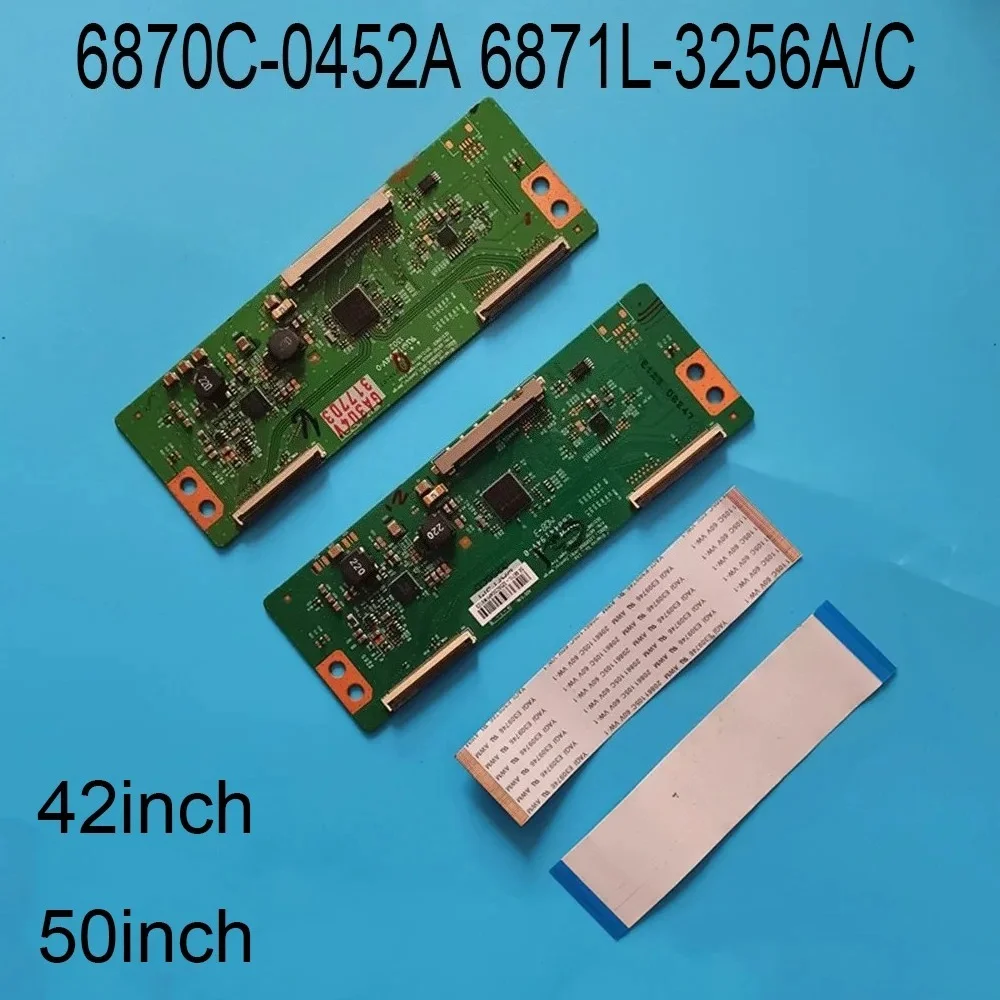 T-CON 6870C-0452A 6871L-3256A/C Logic Board is for 50LN5542Y 42LN5100-CP 613V TX-L50B6B 42LA620S 42LN5400 LC-50LE762E 50LN5400 
T-CON 6870C-0452A 6871L-3256A/C Logic Board is for 50LN5542Y 42LN5100-CP 613V TX-L50B6B 42LA620S 42LN5400 LC-50LE762E 50LN5400