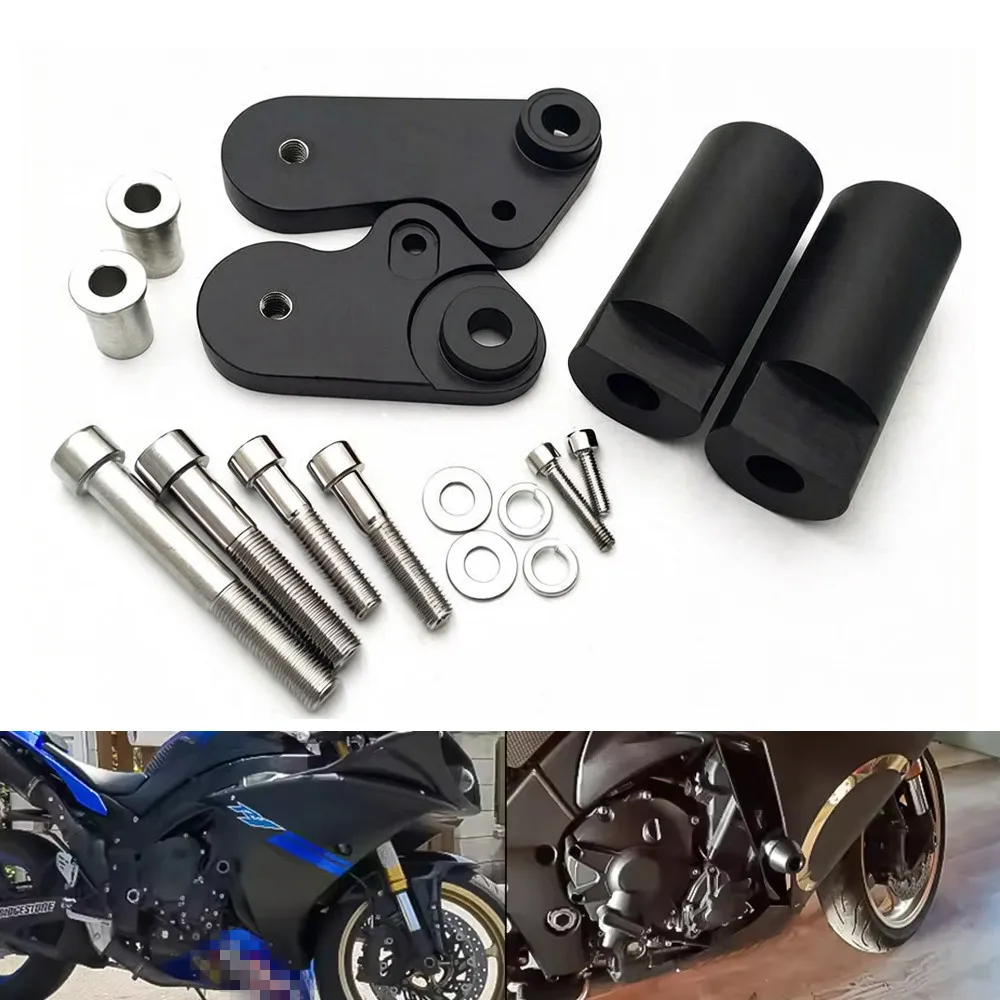 Motorcycle Frame Sliders Anti Crash Engine Falling Protection Block Fit for Yamaha YZF-R1 YZFR1 YZF R1 1000 YZF1000 2009-2015
Motorcycle Frame Sliders Anti Crash Engine Falling Protection Block Fit for Yamaha YZF-R1 YZFR1 YZF R1 1000 YZF1000 2009-2015