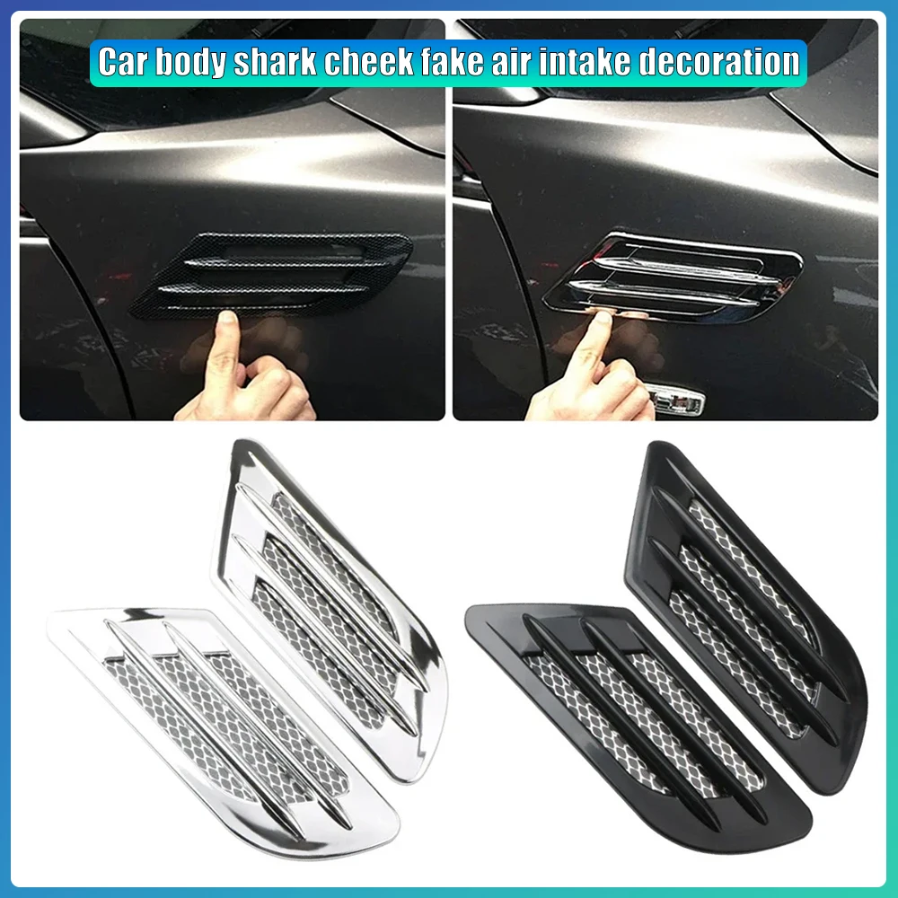 2Pcs/set Car Side Air Flow Vent for Fender Hole Cover Intake Grille Duct Decoration ABS Plastic Sticker Car Accessories Exterior
2Pcs/set Car Side Air Flow Vent for Fender Hole Cover Intake Grille Duct Decoration ABS Plastic Sticker Car Accessories Exterior