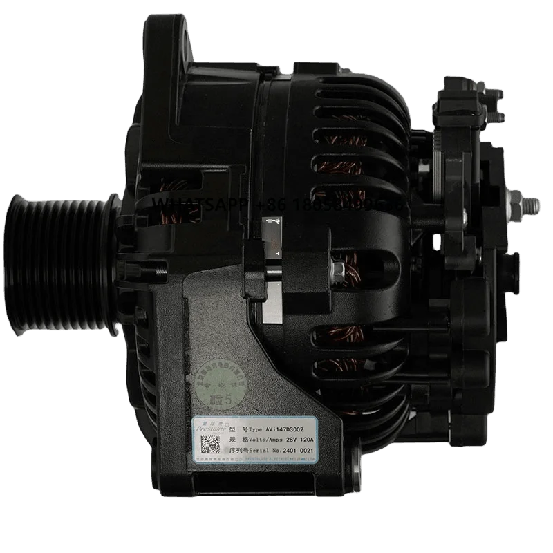 AVi147D3002 28V120A Automobile Assembly High Quality Powered Alternator Electric Generator for Cars Bus Other Vehicles
AVi147D3002 28V120A Automobile Assembly High Quality Powered Alternator Electric Generator for Cars Bus Other Vehicles