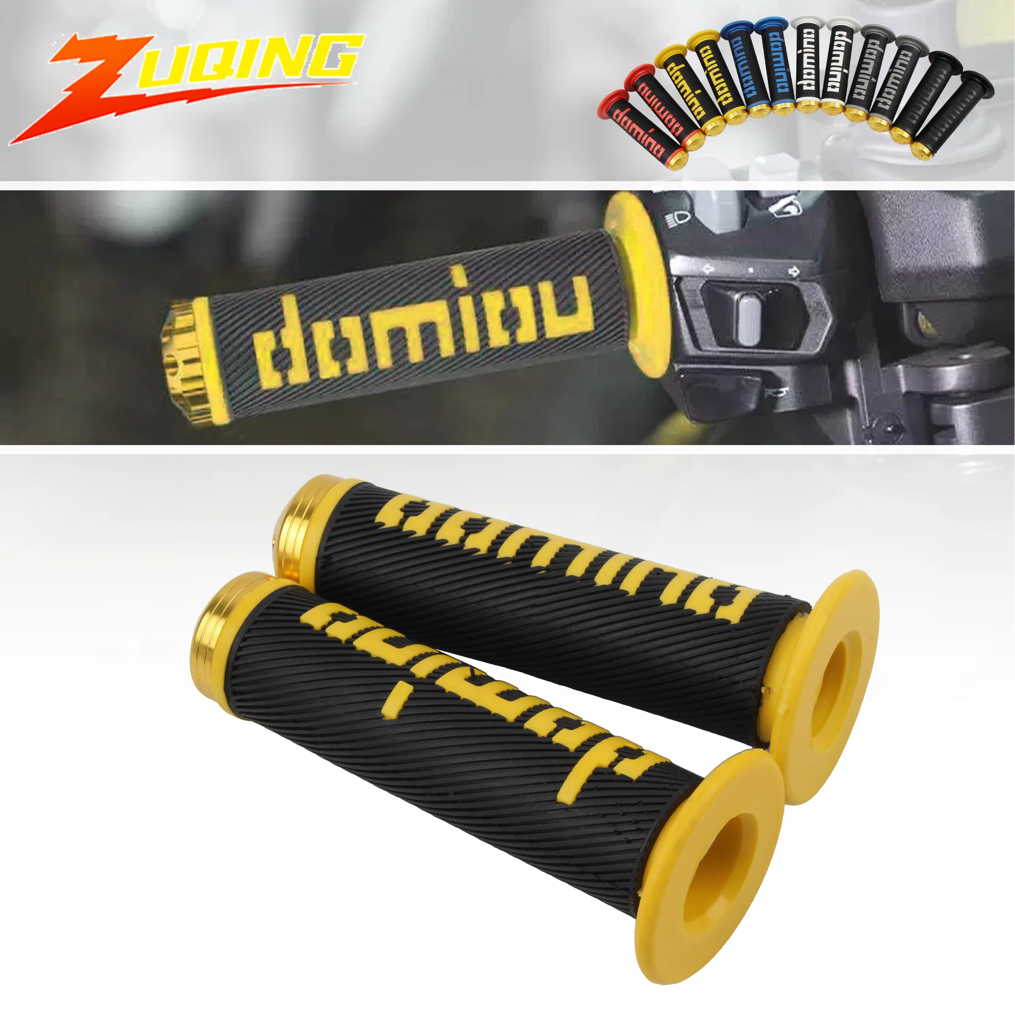 For Domino 7/8 "22 24mm Motorbike GEL Grips Handle Bar For KTM Yamaha Husqvarn Pit Bike Universal Motorcycle Rubber Grip
For Domino 7/8 "22 24mm Motorbike GEL Grips Handle Bar For KTM Yamaha Husqvarn Pit Bike Universal Motorcycle Rubber Grip