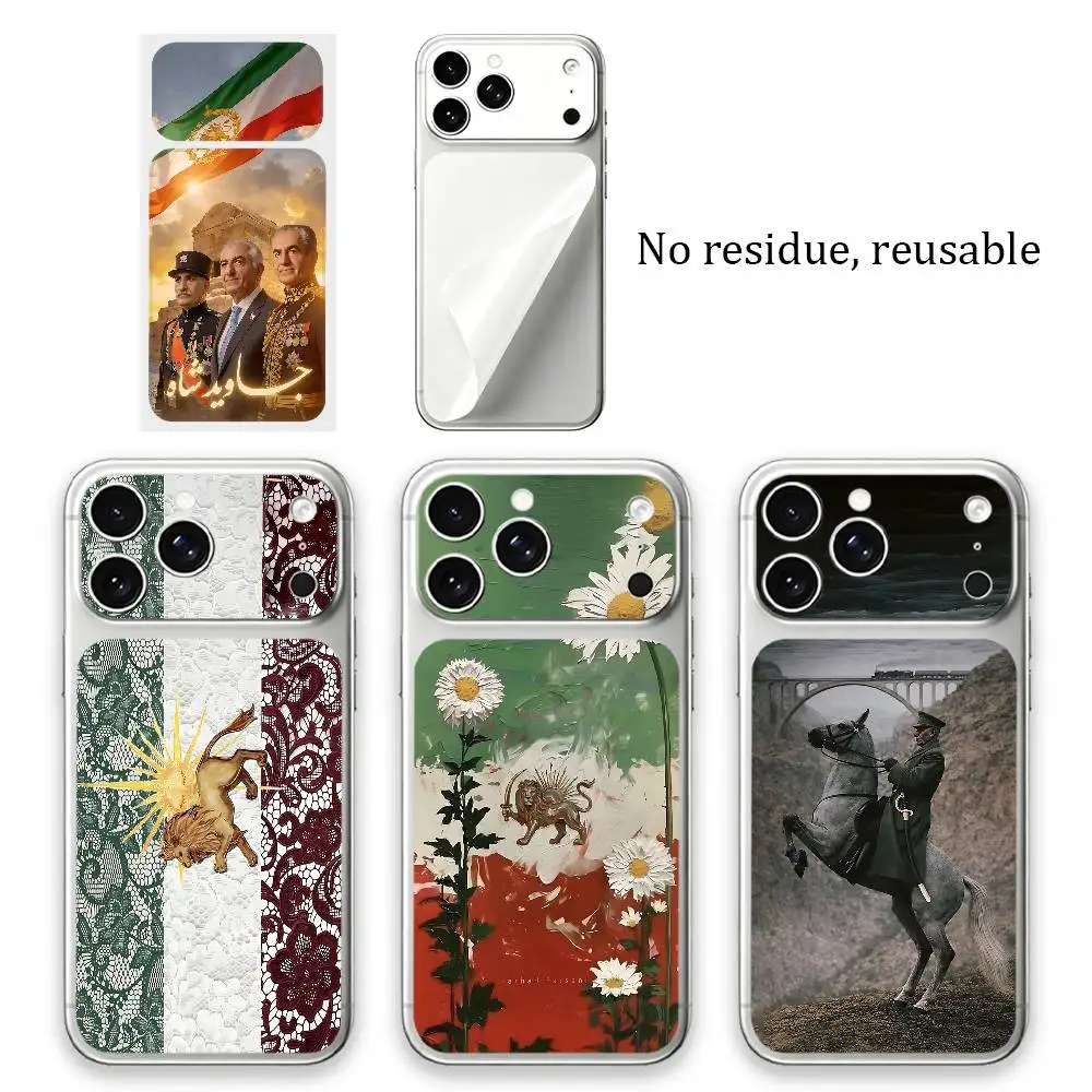 Shir-o-Khorshid I-Iranian Full-coverage back film for iPhone 17 Pro Max, scratch-resistant protective film
Shir-o-Khorshid I-Iranian Full-coverage back film for iPhone 17 Pro Max, scratch-resistant protective film
