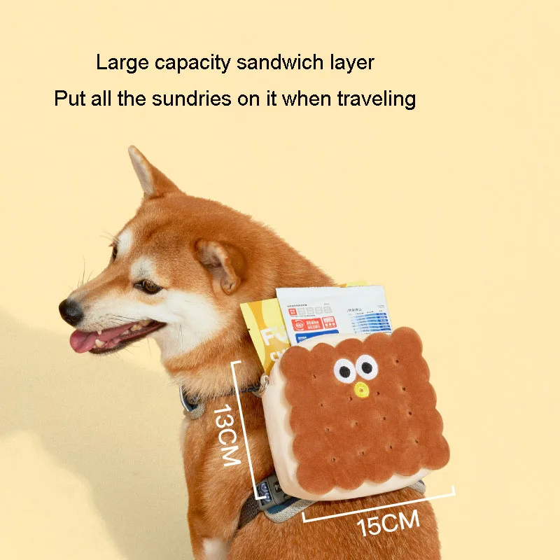 Рюкзак для домашних питомцев с печеньем-сэндвичем, для людей и домашних животных, для маленьких и средних собак, для пикника
Рюкзак для домашних питомцев с печеньем-сэндвичем, для людей и домашних животных, для маленьких и средних собак, для пикника