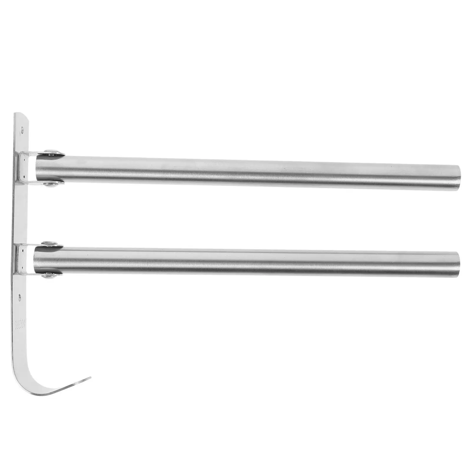 Rotating Towel Bar Racks Wall Mounted 304 Stainless Steel Double Layer Bathroom Kitchen Hand Towel Holder Organizer Storage Rack
Rotating Towel Bar Racks Wall Mounted 304 Stainless Steel Double Layer Bathroom Kitchen Hand Towel Holder Organizer Storage Rack
