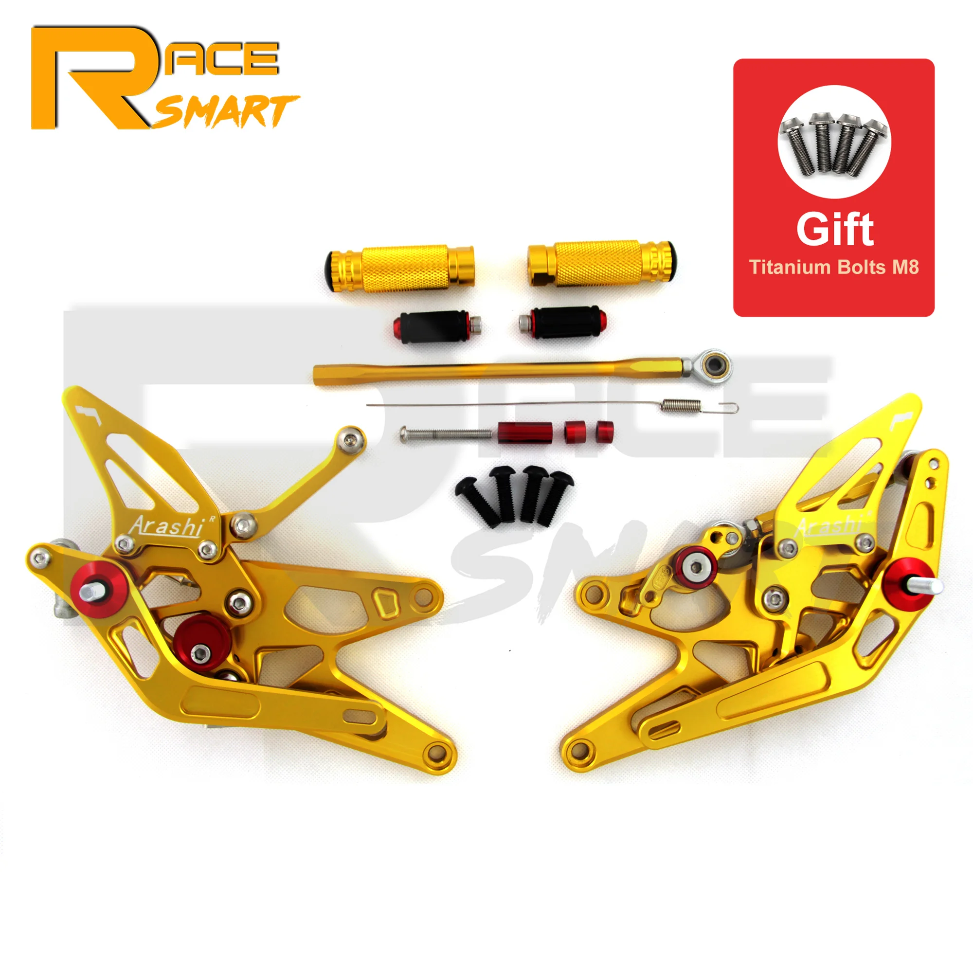 YZF R1 2005-2006 мотоциклетная ЧПУ Регулируемая подставка для ног, педаль для YAMAHA YZF-R1 YZFR1 05 06 Gold, Новинка
YZF R1 2005-2006 мотоциклетная ЧПУ Регулируемая подставка для ног, педаль для YAMAHA YZF-R1 YZFR1 05 06 Gold, Новинка