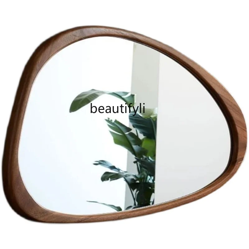 American Bathroom Smart Bathroom Mirror Mid-Ancient Wall-Mounted Decorative Wall Hangings Mirror Retro Irregular Makeup Mirror
American Bathroom Smart Bathroom Mirror Mid-Ancient Wall-Mounted Decorative Wall Hangings Mirror Retro Irregular Makeup Mirror