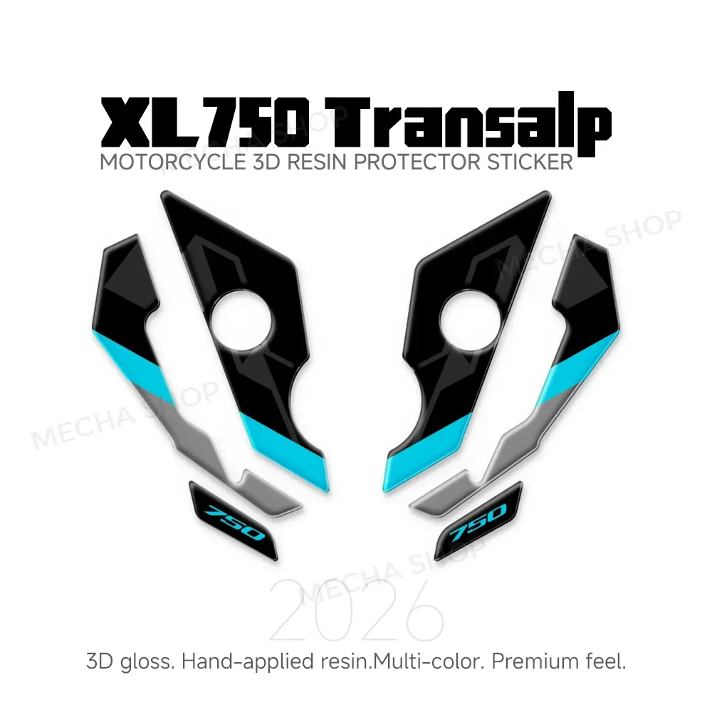 For XL750 Transalp 2026 3D Resin Decal Kit Motorcycle Accessories Heel Protector Stickers
For XL750 Transalp 2026 3D Resin Decal Kit Motorcycle Accessories Heel Protector Stickers