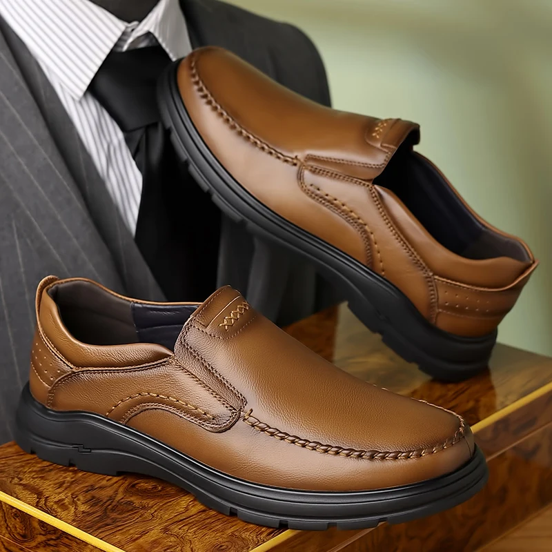 Men's business loafers Gentleman casual style Work dress party Adult luxury high-quality shoes Comfortable flat Suit Hot
Men's business loafers Gentleman casual style Work dress party Adult luxury high-quality shoes Comfortable flat Suit Hot