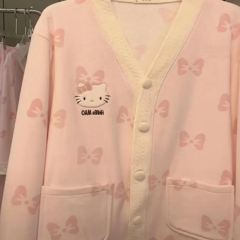 Sanrio Anime Cute Printed Hoodies Women Cartoon Hello Kitty Y2K Korean Students Loose Sweatshirt Fashion Sweet Cardigan Clothing
Sanrio Anime Cute Printed Hoodies Women Cartoon Hello Kitty Y2K Korean Students Loose Sweatshirt Fashion Sweet Cardigan Clothing