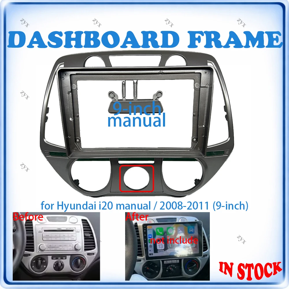 Car Radio Fascia Frame For Hyundai i20 Manual 2008-2011 9 inch Wiring Harness Power Cable Car Accessories Plug & Play
Car Radio Fascia Frame For Hyundai i20 Manual 2008-2011 9 inch Wiring Harness Power Cable Car Accessories Plug & Play