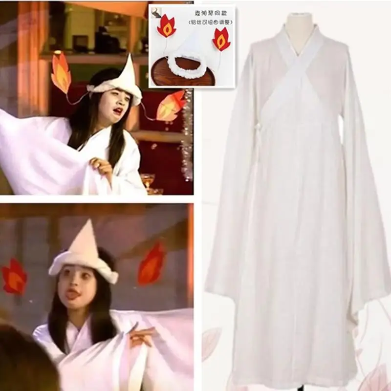 Halloween Costume White Ancient Chinese Dress for Men And Women with Headband Ghost Makeup Included Traditional Chinese Outfit
Halloween Costume White Ancient Chinese Dress for Men And Women with Headband Ghost Makeup Included Traditional Chinese Outfit